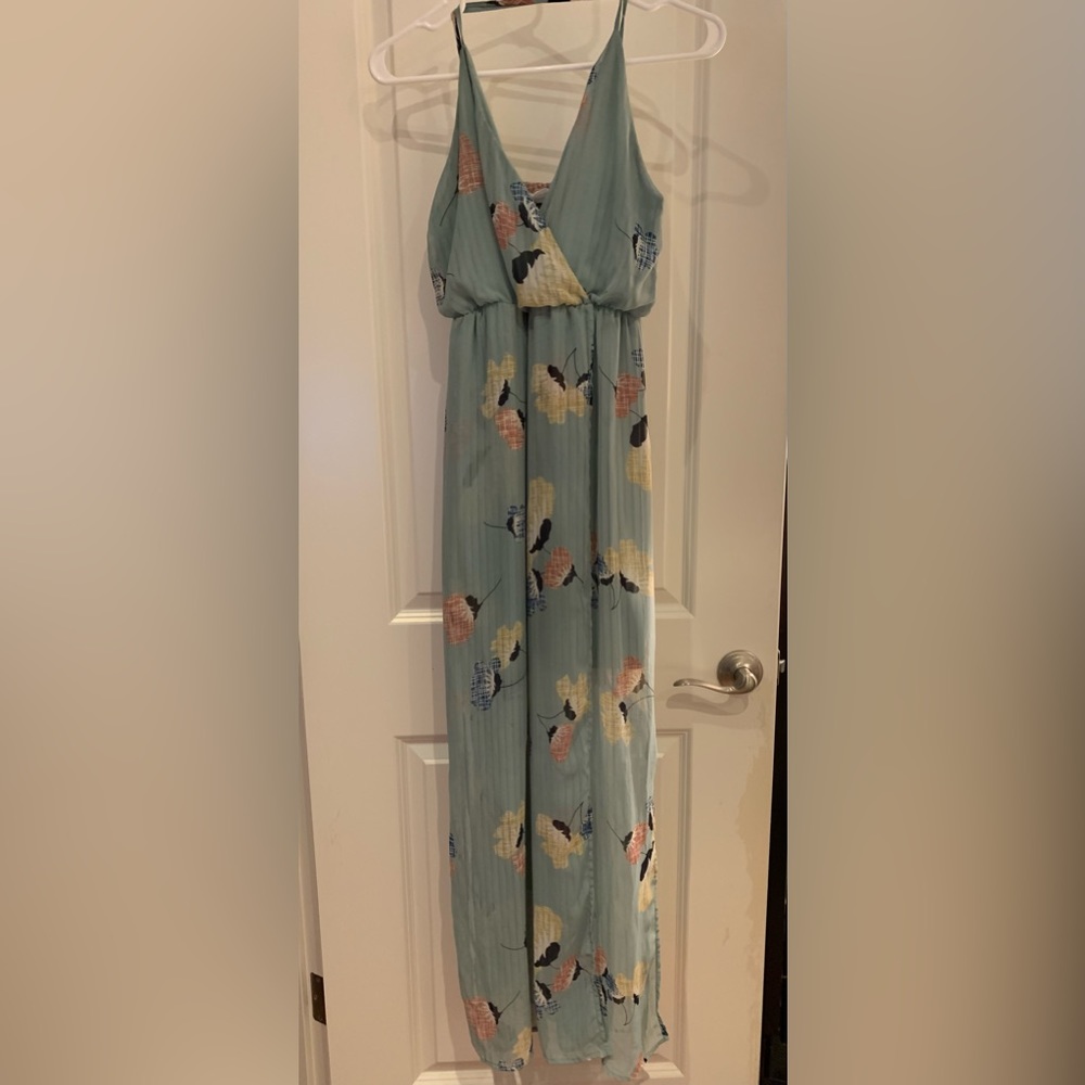 Sienna Sky Small Mint Maxi Dress